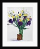 Flowers with Face from an Icon, 2014 by Christopher Ryland