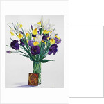 Flowers with Face from an Icon, 2014 by Christopher Ryland