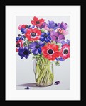 Anemones in a glass jug, 2007 by Christopher Ryland