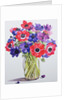 Anemones in a glass jug, 2007 by Christopher Ryland