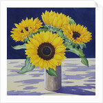 Sunflower Still Life, 2018 by Christopher Ryland