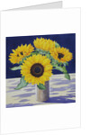 Sunflower Still Life, 2018 by Christopher Ryland