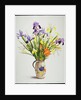 Irises and Lilies in a Dutch Jug, 1990 by Christopher Ryland
