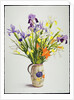 Irises and Lilies in a Dutch Jug, 1990 by Christopher Ryland