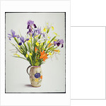 Irises and Lilies in a Dutch Jug, 1990 by Christopher Ryland