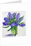 Blue Hyacinths by Christopher Ryland
