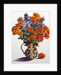 Orange Chrysanthemums by Christopher Ryland