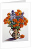 Orange Chrysanthemums by Christopher Ryland