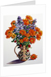 Orange Chrysanthemums by Christopher Ryland