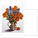 Orange Chrysanthemums by Christopher Ryland