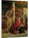 Irish Emigrants Waiting for the Train, 1864 by Erskine Nicol