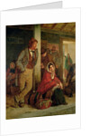 Irish Emigrants Waiting for the Train, 1864 by Erskine Nicol
