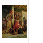 Irish Emigrants Waiting for the Train, 1864 by Erskine Nicol