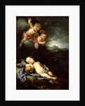 The Infant Christ Asleep on the Cross, c.1670 by Bartolome Esteban Murillo