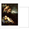 The Infant Christ Asleep on the Cross, c.1670 by Bartolome Esteban Murillo