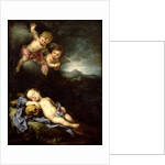 The Infant Christ Asleep on the Cross, c.1670 by Bartolome Esteban Murillo