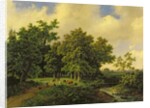 Landscape, 1853 by Barend Cornelis Koekkoek