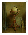 Globe and Maps, 19th-20th century by Ernest Leopold Sichel