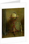 Globe and Maps, 19th-20th century by Ernest Leopold Sichel