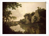 Landscape with Dale Abbey, Derbyshire, c.1785 by Joseph Wright of Derby