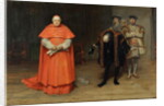 The Disgrace of Cardinal Wolsey, 1869 by John Pettie
