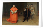 The Disgrace of Cardinal Wolsey, 1869 by John Pettie