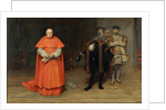 The Disgrace of Cardinal Wolsey, 1869 by John Pettie