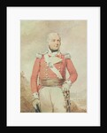 Portrait of Major General Patrick McKenzie, 1808 by Henry Edridge