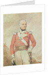 Portrait of Major General Patrick McKenzie, 1808 by Henry Edridge