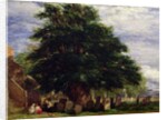 Darley Churchyard, 1850 by David Cox