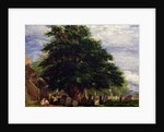 Darley Churchyard, 1850 by David Cox