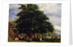 Darley Churchyard, 1850 by David Cox
