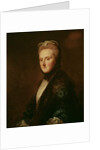 Portrait of the Hon. Mrs Clarges, Daughter of the 1st Viscount Barrington by Allan Ramsay