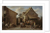 The Yard of an Inn, 1650-60 by David the Younger Teniers