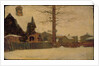 Winter Scene by Ludwig Munthe