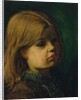 Head of a Girl by John Everett Millais