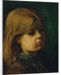 Head of a Girl by John Everett Millais