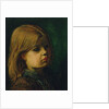 Head of a Girl by John Everett Millais