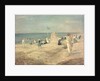 French Beach Scene, Dieppe, 1885-97 by Charles Edward Conder