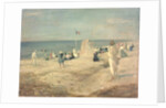 French Beach Scene, Dieppe, 1885-97 by Charles Edward Conder