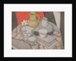 Still Life on Table by Anne Redpath