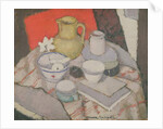 Still Life on Table by Anne Redpath