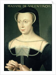 Madame de Valentinois by Francois Clouet