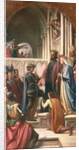 Edward III Conferring the Order of the Garter of Edward the Black Prince, 1847 by Charles West Cope