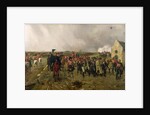 Wellington's March from Quatre Bras to Waterloo, c.1878 by Ernest Crofts