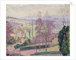 A February Morning, East Knoyle, Wiltshire, 1917 by Lucien Pissarro
