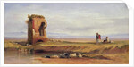 Buon Ricovero, In the Roman Campagna, Italy, 1878 by Edward Lear