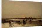 Winter Scene by Ludwig Munthe