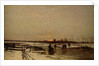 Winter Scene by Ludwig Munthe