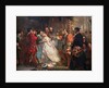 Claudio, deceived by Don John, accuses Hero by Marcus Stone